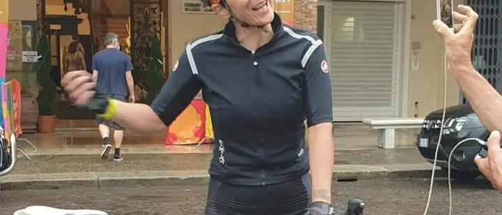 Morano Calabro, la ciclista Lucia Minervino al \"Romagna Ultra Race\"