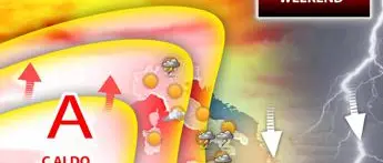 Temporali fino a venerdì, poi la svolta: oltre 30°C nel weekend 12-13 giugno