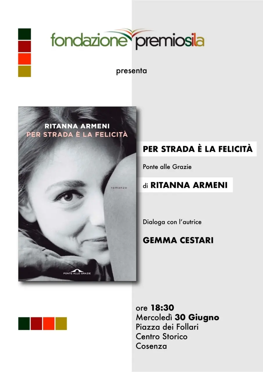 Cosenza, Ritanna Armeni presenta \"Per strada è la felicità\"
