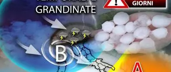 Temporali, grandine e stop al caldo sull'Italia: che tempo farà