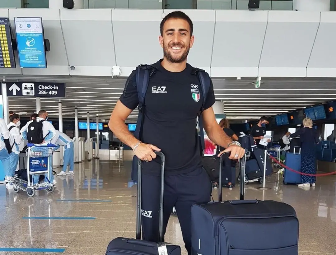 Tocci parte per le Olimpiadi di Tokyo. Gli auguri di Marcello Manna