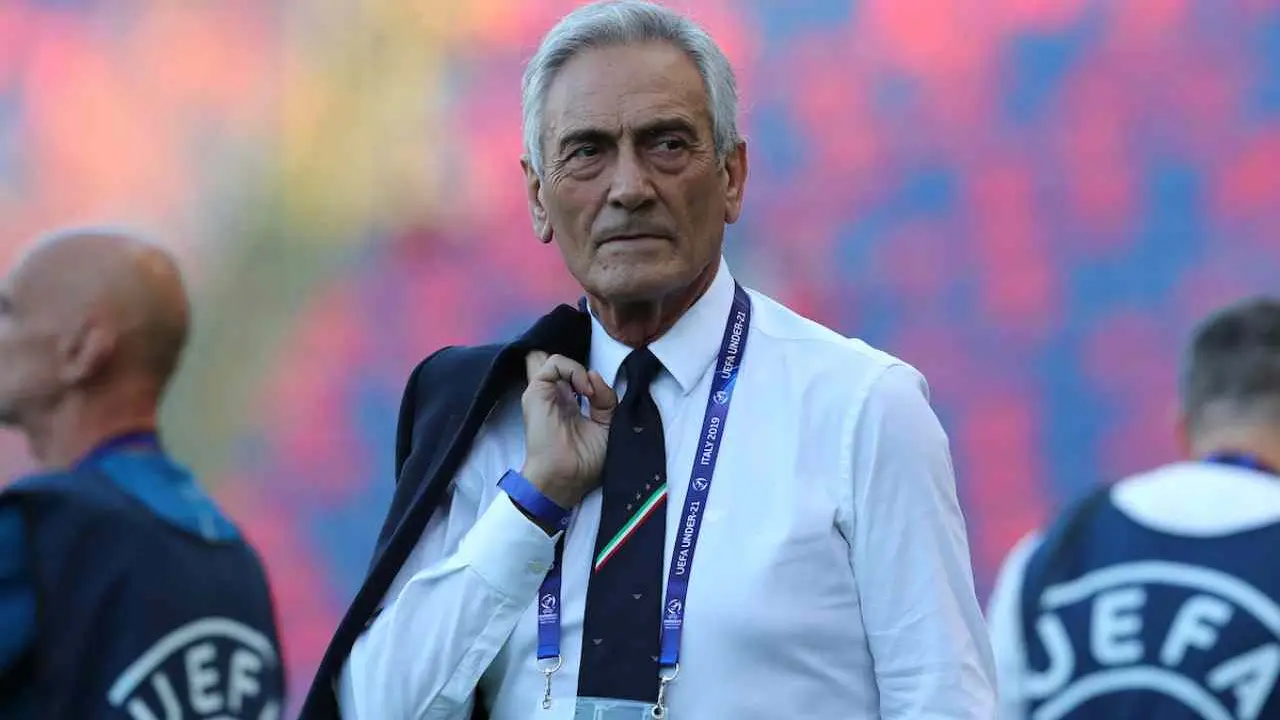 Gabriele Gravina, president of Italian football federation FIGC Bologna 19/06/2019 Stadio Renato Dall\\'Ara Football UEFA Under 21 Championship Italy 2019 Group Stage - Final Tournament Group A Italy - Poland Photo Cesare Purini / Insidefoto , Cesare Purini / Insidefoto
