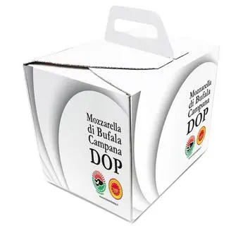 Mozzarella di bufala campana Dop, packaging sempre più green