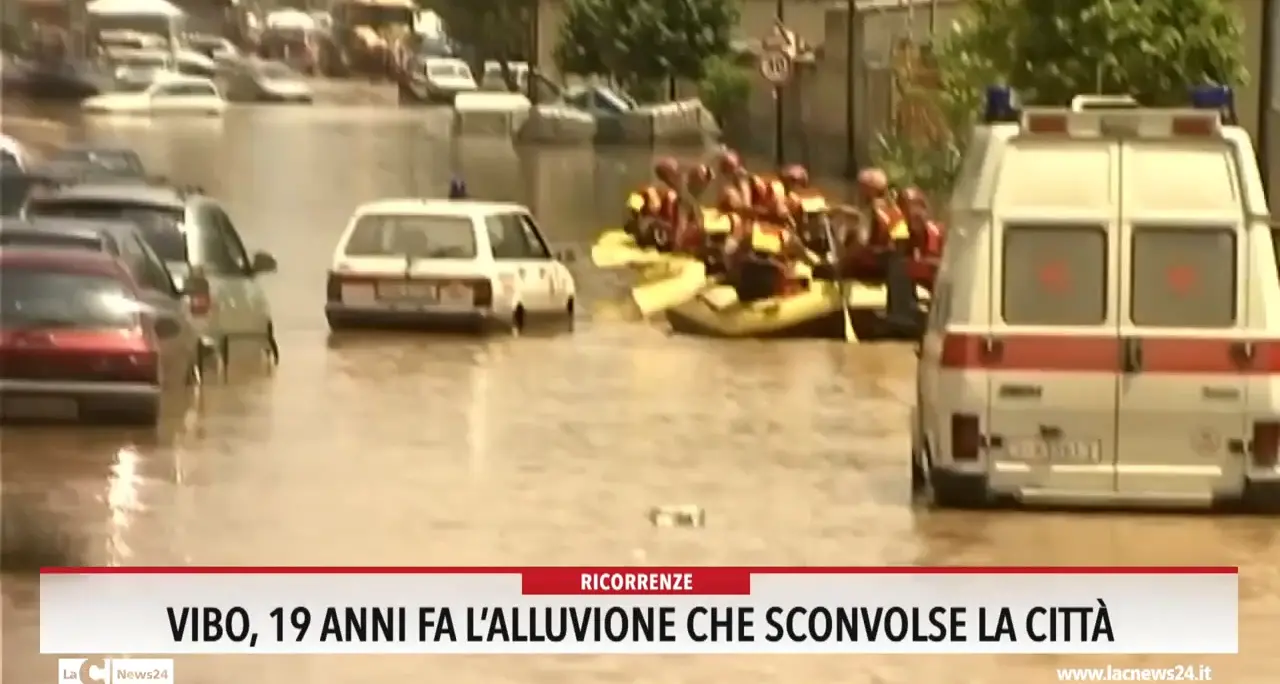 Vibo, 19 anni fa l'alluvione che sconvolse la città