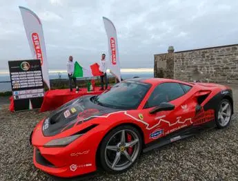 Barone 'batte' Google Maps, Roma-Capo Nord in Ferrari in meno di 49 ore