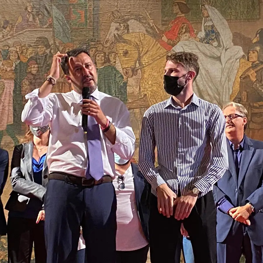 Salvini a Lanzino: «Per me, sei semplicemente Mattia» FOTO - VIDEO