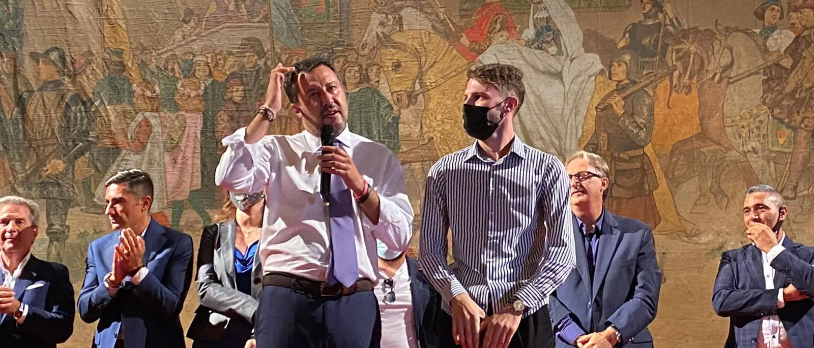 Salvini a Lanzino: «Per me, sei semplicemente Mattia» FOTO - VIDEO