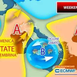 Meteo divide il weekend, in Calabria nubifragi e temporali: le previsioni