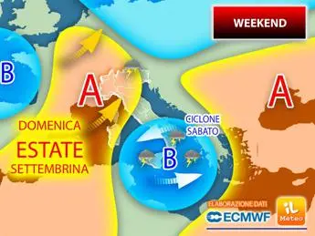 Meteo divide il weekend, in Calabria nubifragi e temporali: le previsioni