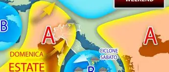 Meteo divide il weekend, in Calabria nubifragi e temporali: le previsioni
