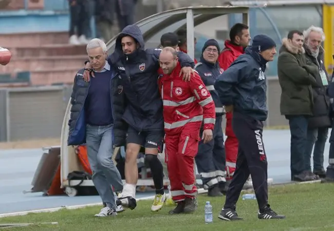 Per Arrighini distorsione con interessamento al comparto esterno