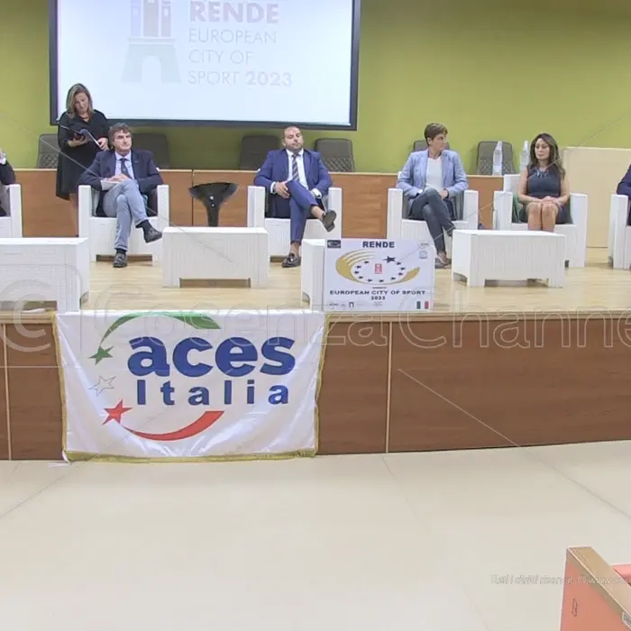Rende \"Città Europea dello Sport 2023\", Manna: «Punto di partenza»