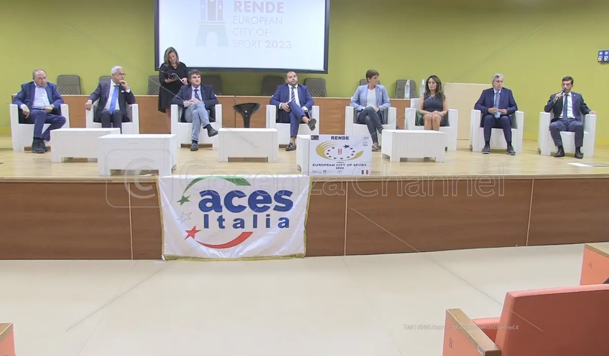 Rende \"Città Europea dello Sport 2023\", Manna: «Punto di partenza»