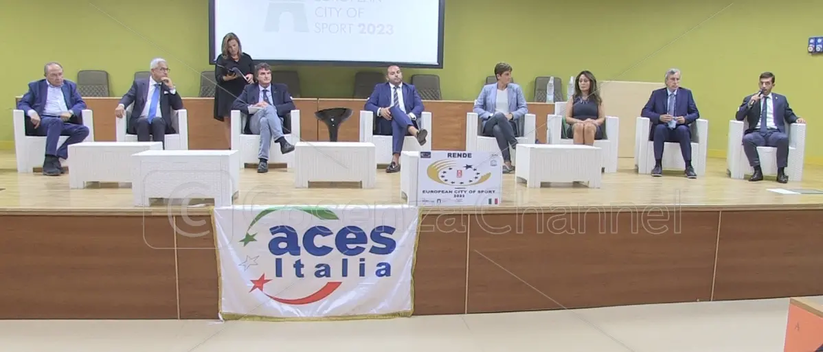 Rende \"Città Europea dello Sport 2023\", Manna: «Punto di partenza»