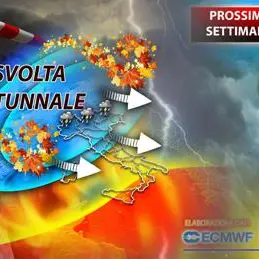 Piogge su tutta Italia da martedì 14 settembre, estate finita?