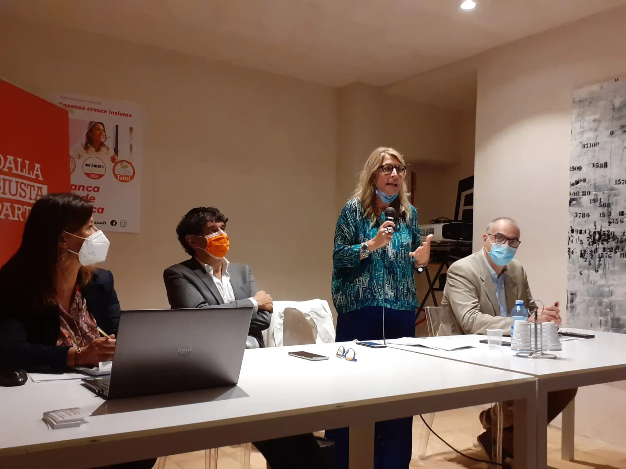 Presentati i candidati della coalizione “Cosenza cresce insieme”