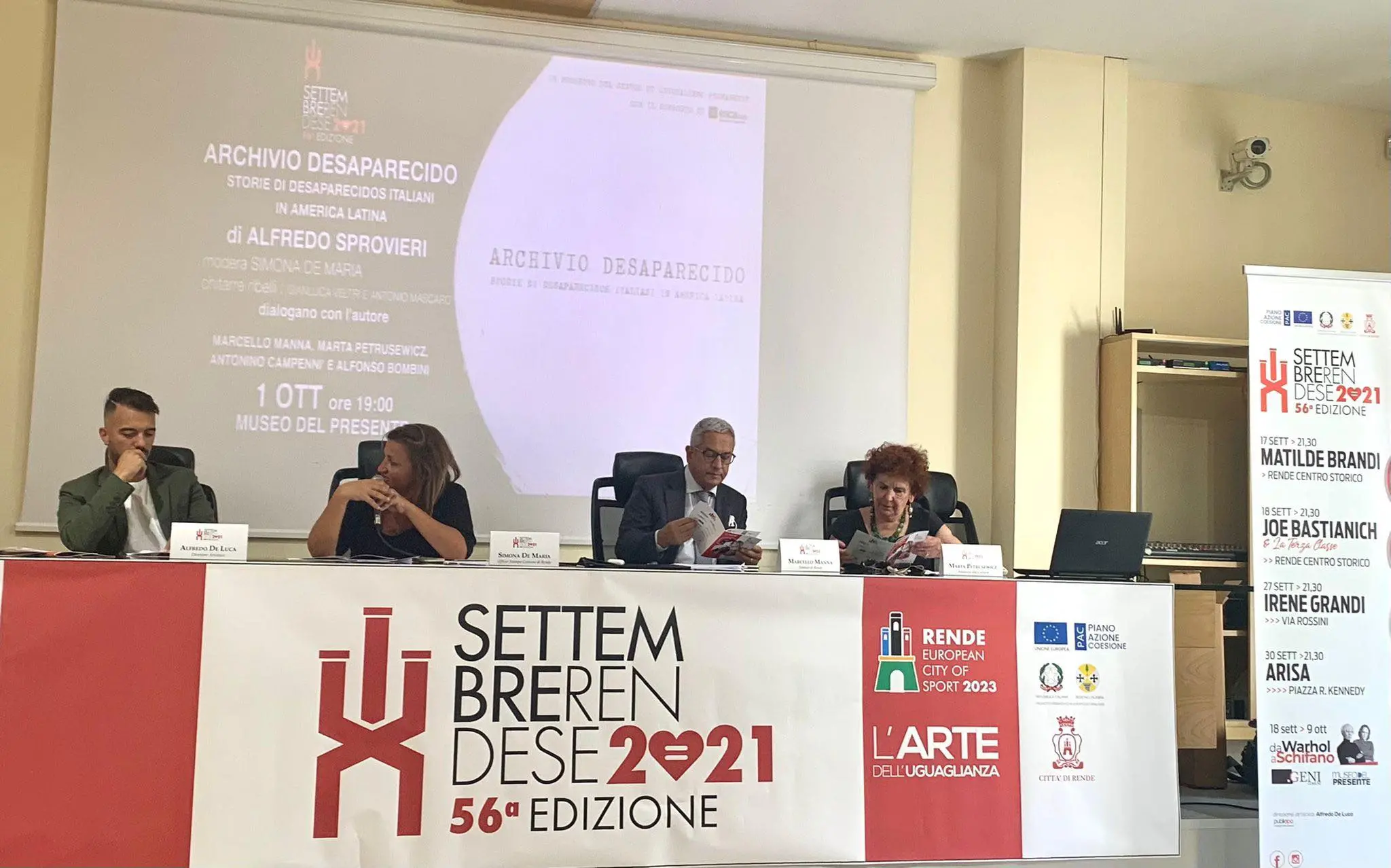 L’annuncio di Manna: “Rende città dello Sport Europea 2023”