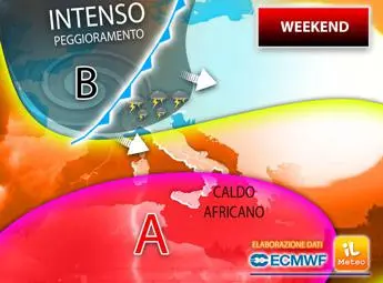 Meteo instabile sul weekend, che tempo farà fino a domenica 19