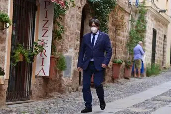 Puigdemont in Sardegna per l'udienza sull'estradizione