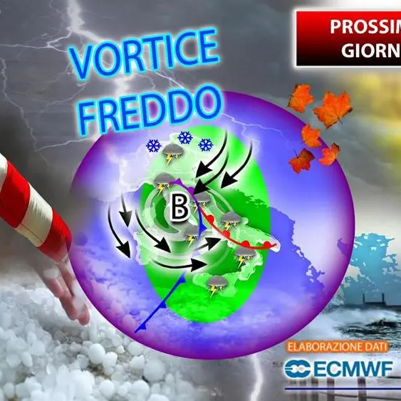 Vortici sull'Italia, anche weekend a rischio maltempo: ecco dove