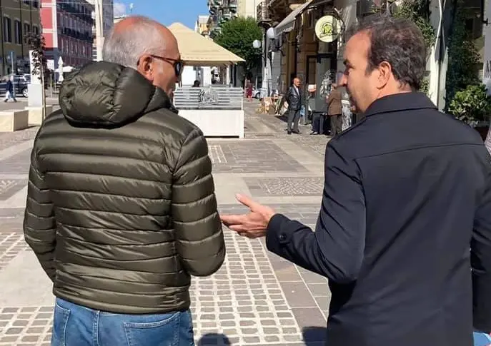 Mario Occhiuto a Franz Caruso: \"Ti auguro un futuro radioso e bellissimo\"