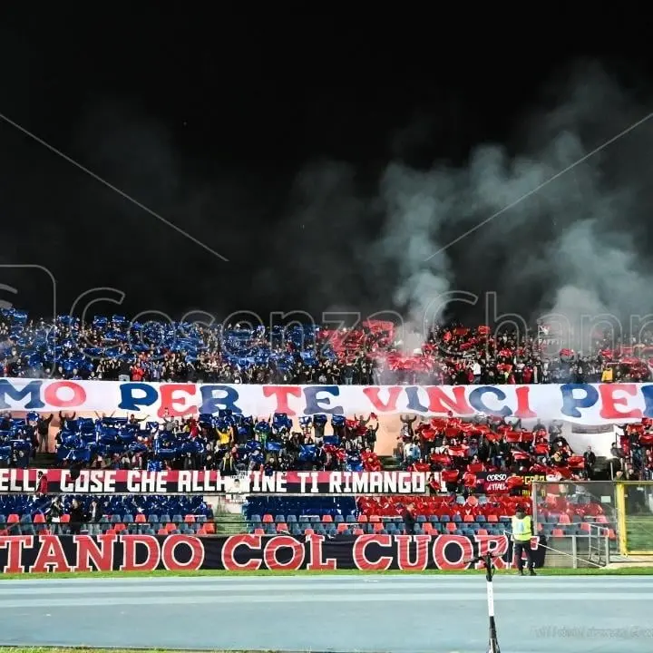 Cosenza, derby da record per presenze. Ed in B solo in tre meglio dei lupi