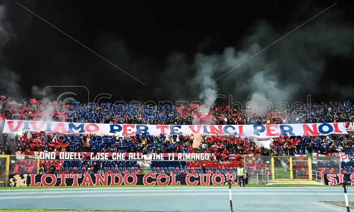 Cosenza, derby da record per presenze. Ed in B solo in tre meglio dei lupi