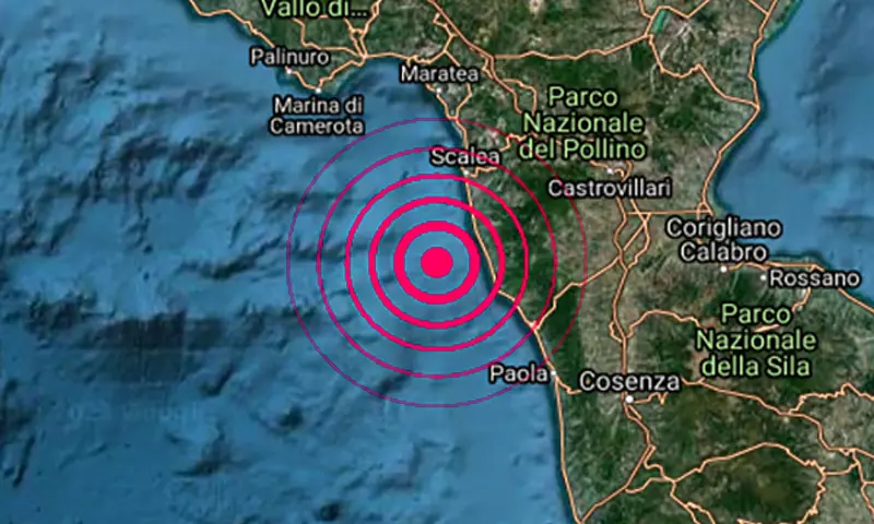 Terremoto nel Cosentino, due scosse prima dell'alba tra Scalea e Cetraro