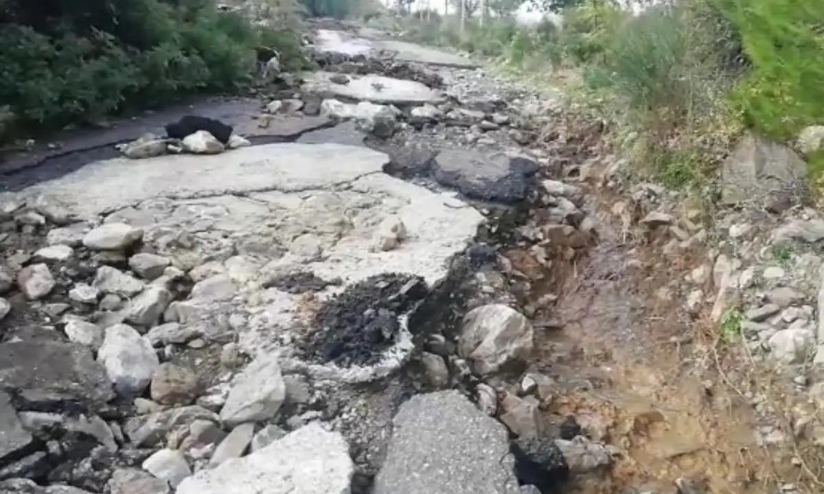 Bomba d'acqua a Cerchiara, il sindaco Carlomagno pronto a chiedere lo stato di calamità naturale