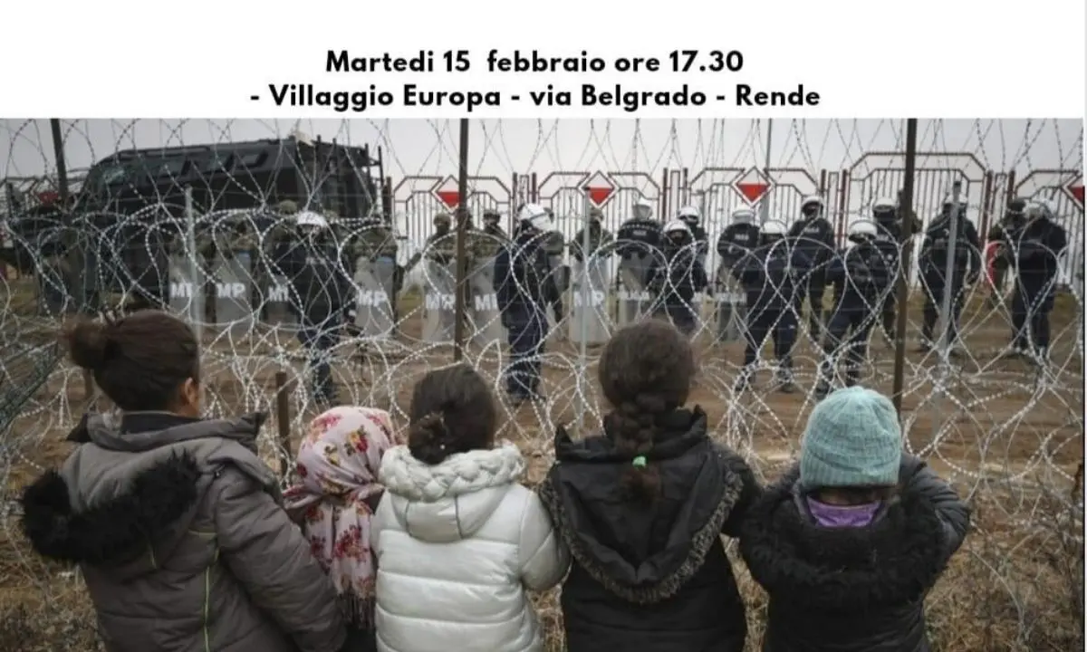 Rende, arriva Piotr Laskowski: la storia della crisi umanitaria al confine tra Polonia e Bielorussia