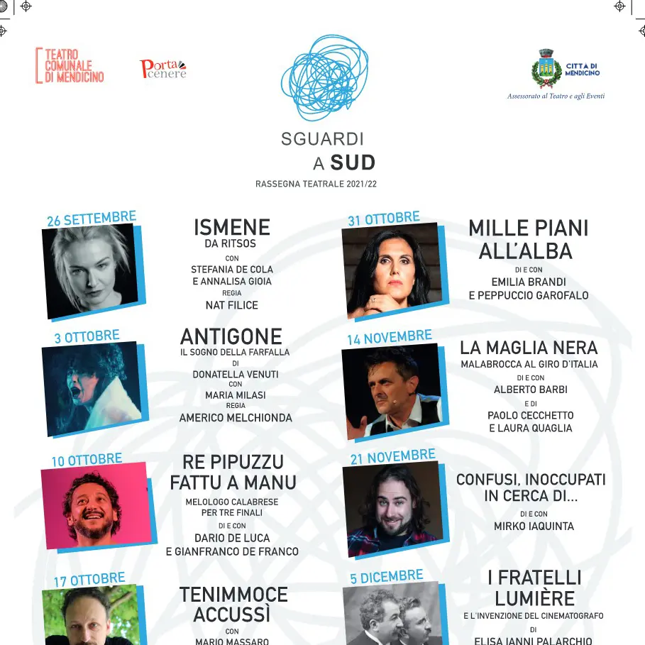 Presentata a Mendicino la stagione teatrale \"Sguardi a Sud\"