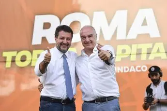 Elezioni Roma, Salvini: \"Michetti a ballottaggio con 10 punti di vantaggio\"