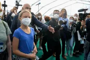 Greta Thunberg a Milano per la 'Youth4Climate'