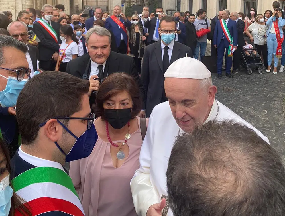 Città del Crocifisso: Saracena protagonista dell'incontro con Papa Francesco