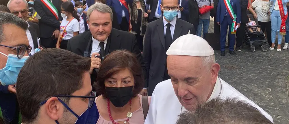 Città del Crocifisso: Saracena protagonista dell'incontro con Papa Francesco