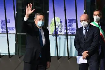 Clima, Draghi: \"Dobbiamo agire adesso\"