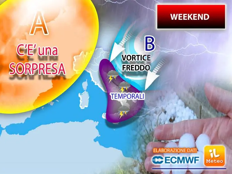 Weekend tra freddo, maltempo e miglioramenti: dove e quando
