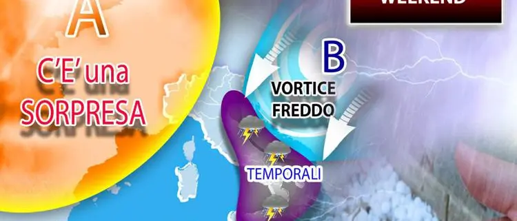 Weekend tra freddo, maltempo e miglioramenti: dove e quando