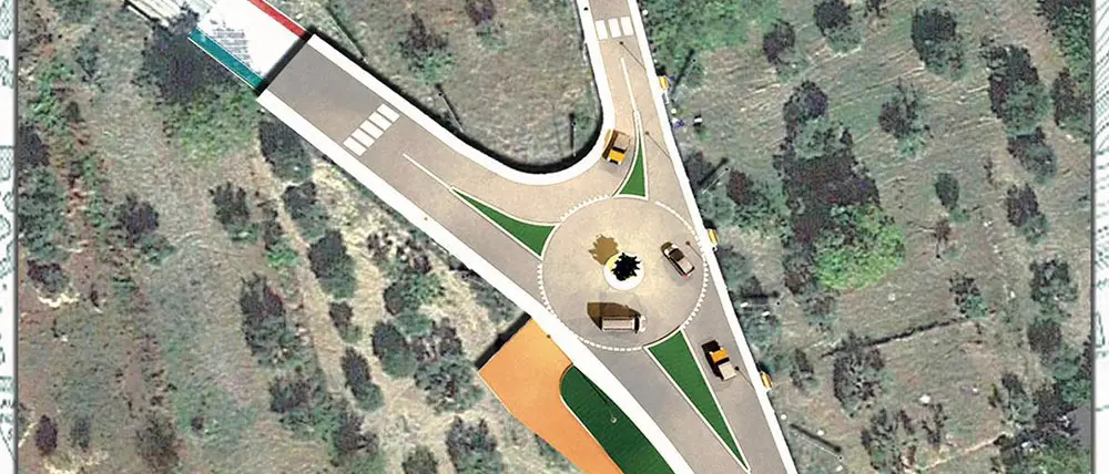 San Basile, Terna finanzia rotatoria stradale