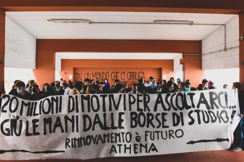 Organizzato sit-in per il Diritto allo Studio