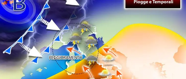 Nuove precipitazioni sull'Italia, ecco dove e da quando