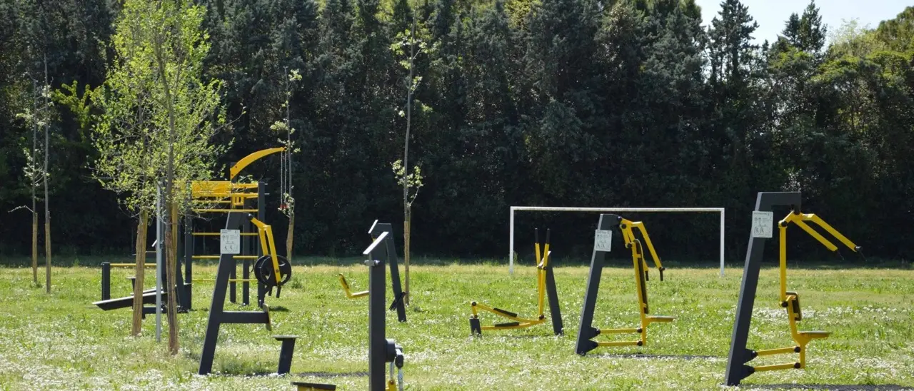 Longobardi, nuovi giochi per bambini e palestra all'aperto