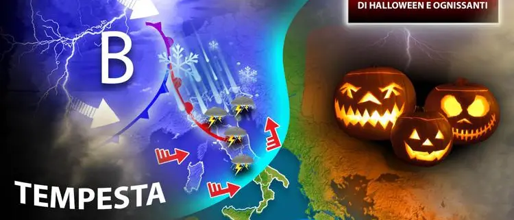 Maltempo, in arrivo tempesta atlantica: ecco dove e quando