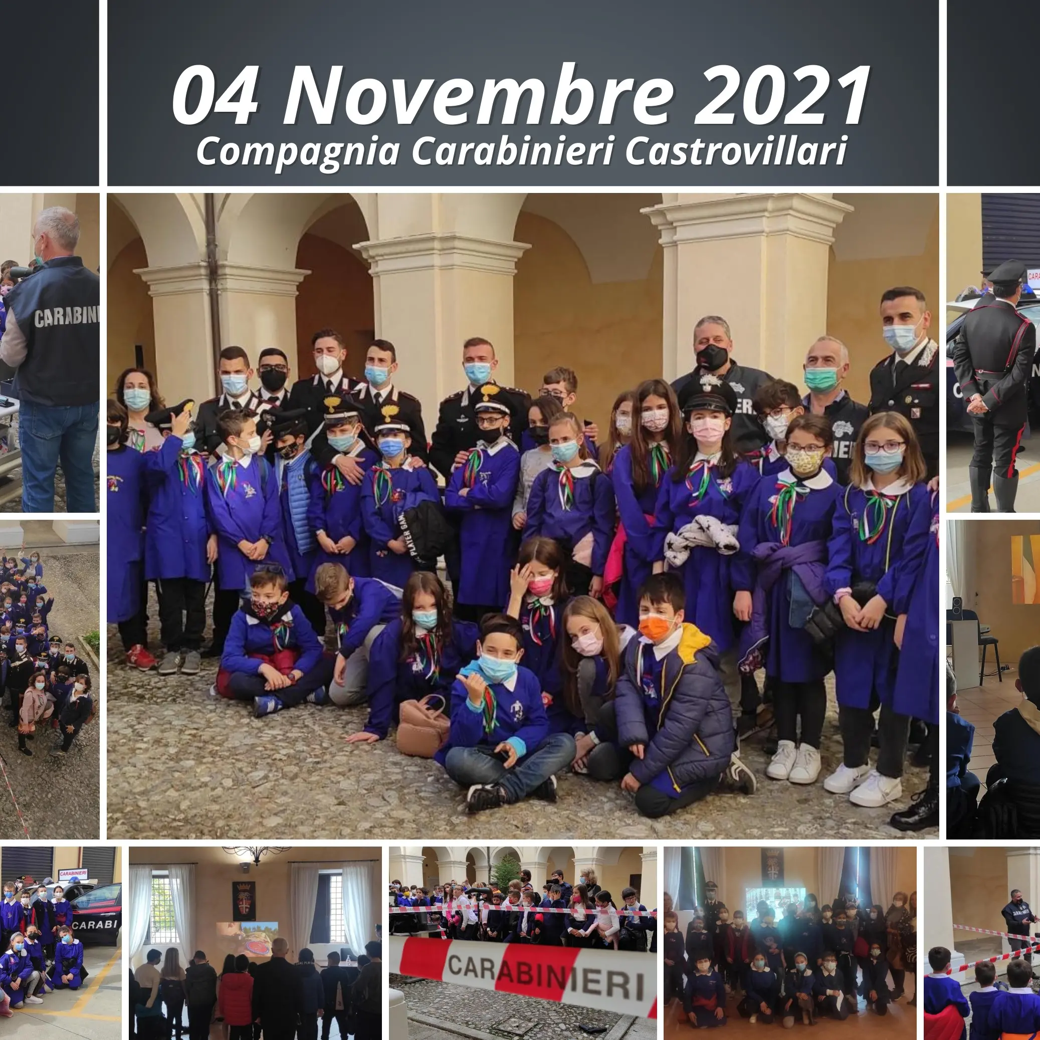 Castrovillari, iniziativa \"Caserme aperte\": i carabinieri accolgono i piccoli studenti