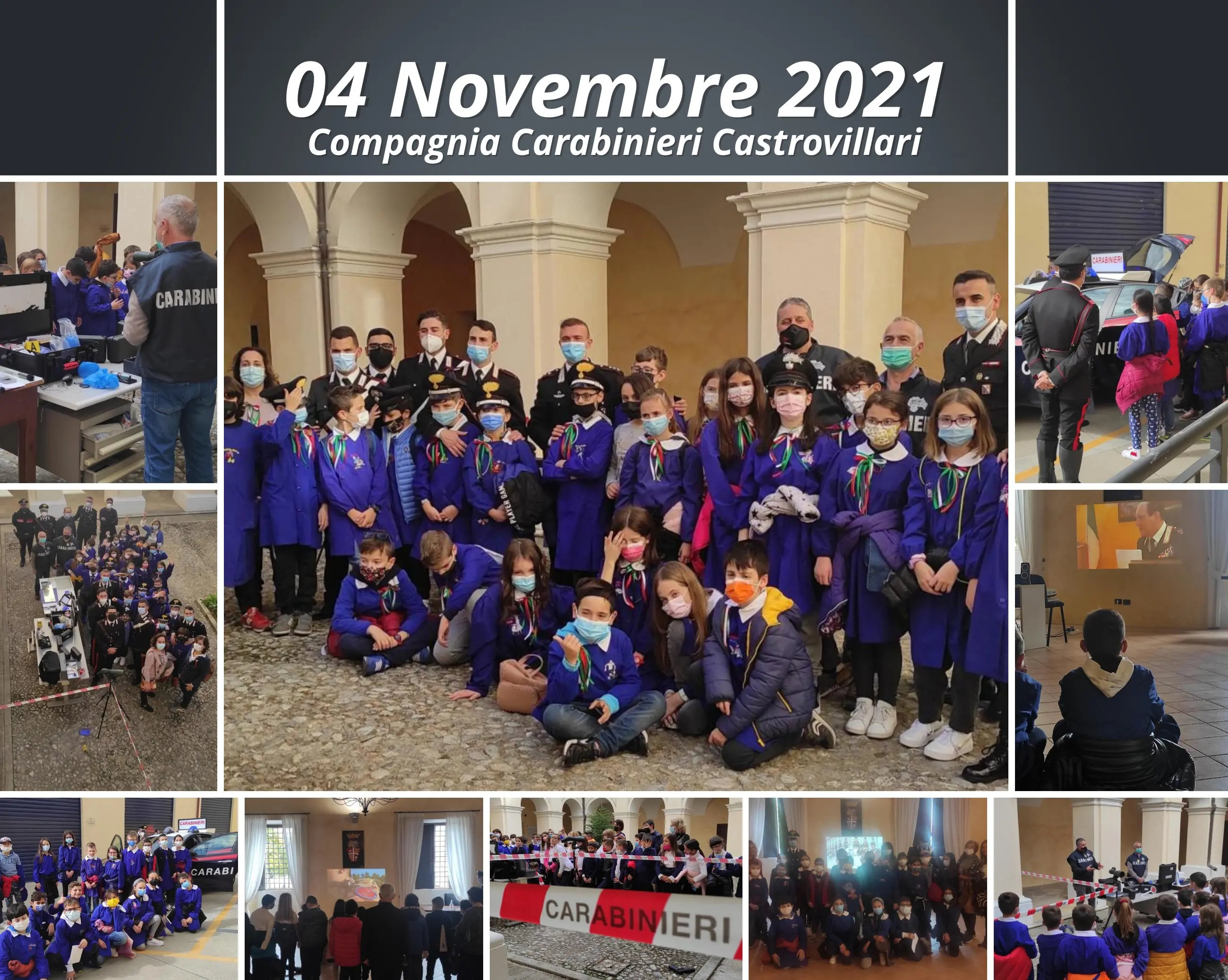 Castrovillari, iniziativa \"Caserme aperte\": i carabinieri accolgono i piccoli studenti