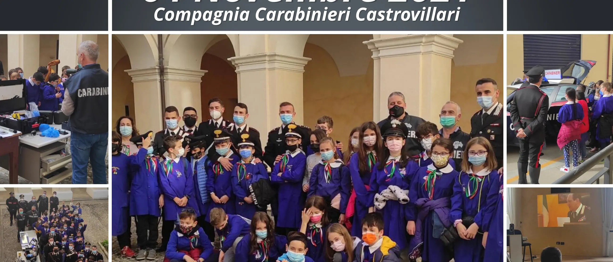 Castrovillari, iniziativa \"Caserme aperte\": i carabinieri accolgono i piccoli studenti