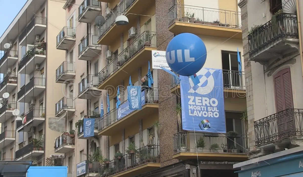 Approda a Cosenza il tour nazionale della Uil per chiedere sicurezza sui posti di lavoro