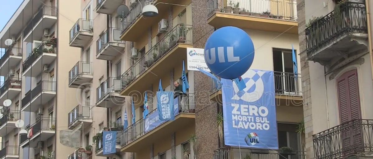 Approda a Cosenza il tour nazionale della Uil per chiedere sicurezza sui posti di lavoro