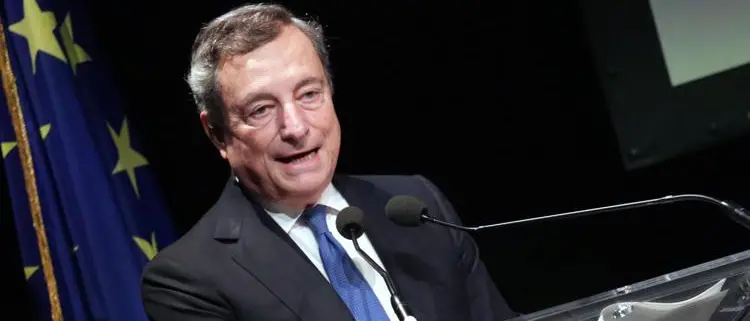Mario Draghi ha il 65% di fiducia nei sondaggi politici