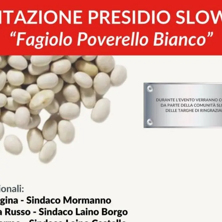 Mormanno, presentazione ufficiale del presidio \"Slow Food\" Fagiolo Poverello Bianco
